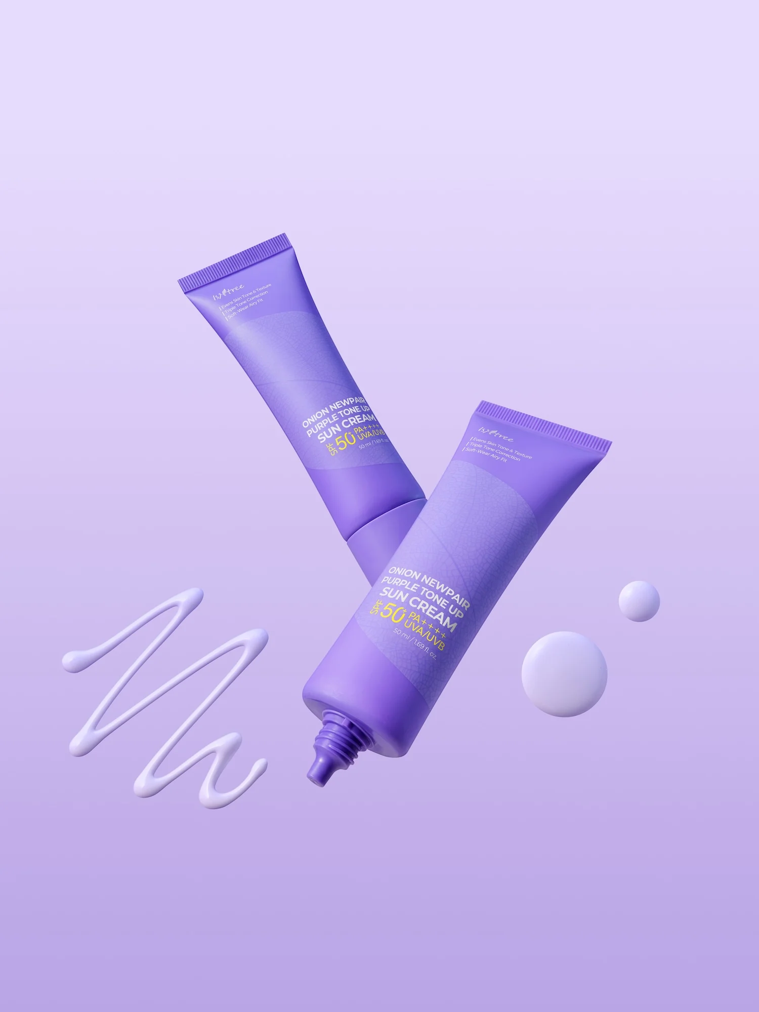 [Isntree] Crema solar tonificante morada Onion Newpair 50 ml - Image 4