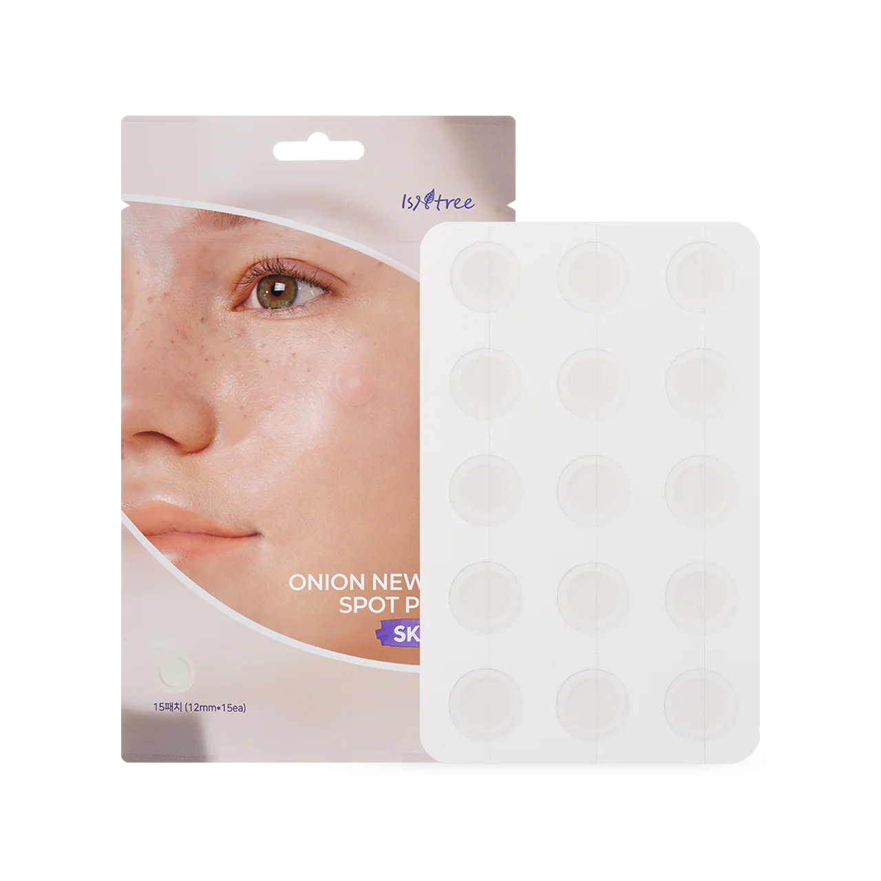 [Isntree] Parche para manchas Onion Newpair Skin Fit 15 parches