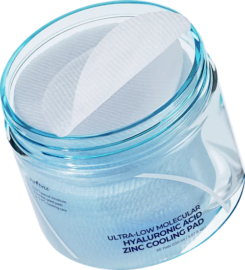[Isntree] Almohadilla refrescante de zinc con ácido hialurónico de peso molecular ultrabajo, 150 ml, 60 unidades - Image 5