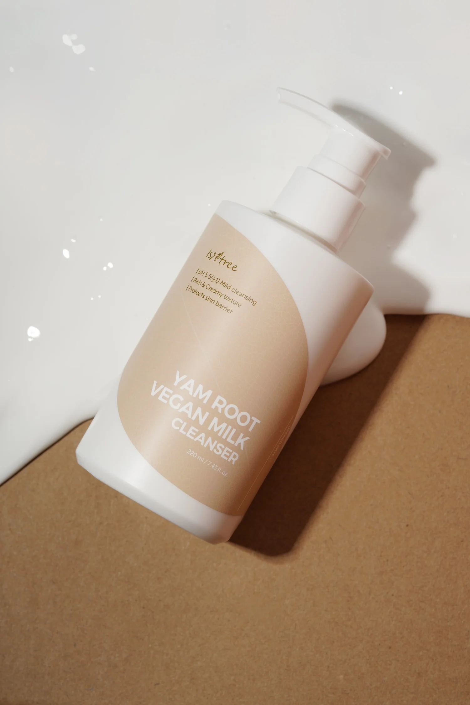 [Isntree] Leche limpiadora vegana de raíz de ñame 220 ml - Image 6