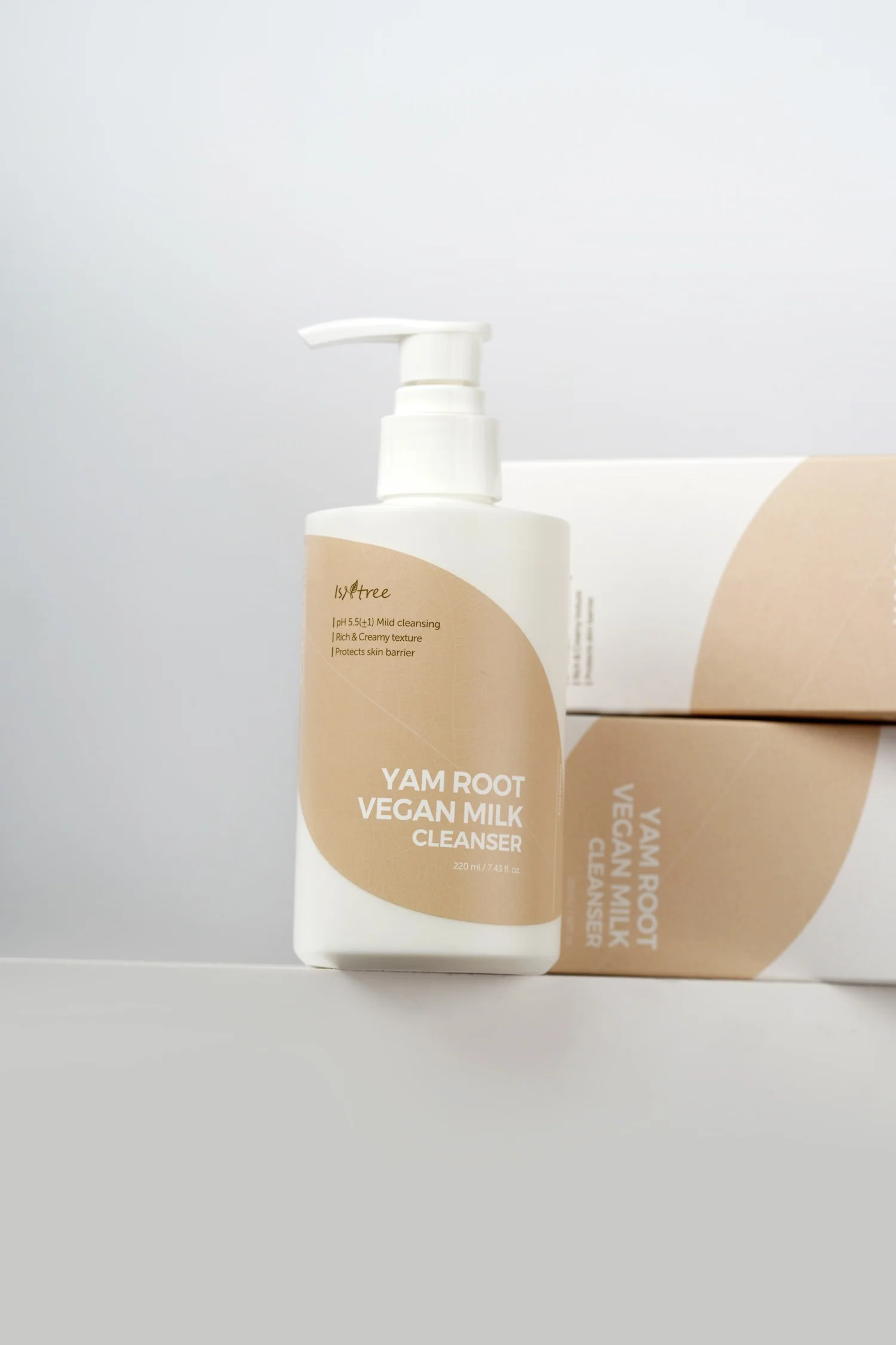 [Isntree] Leche limpiadora vegana de raíz de ñame 220 ml - Image 8
