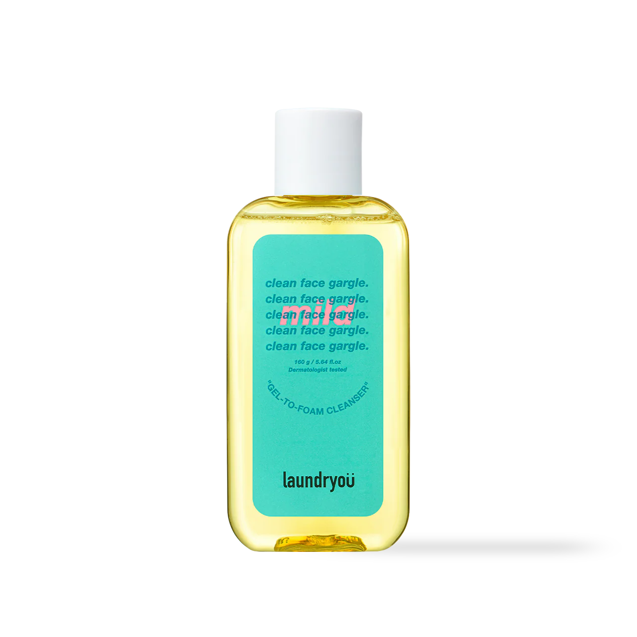 [Laundryou] Limpiador facial suave en gel para gárgaras, 160 g