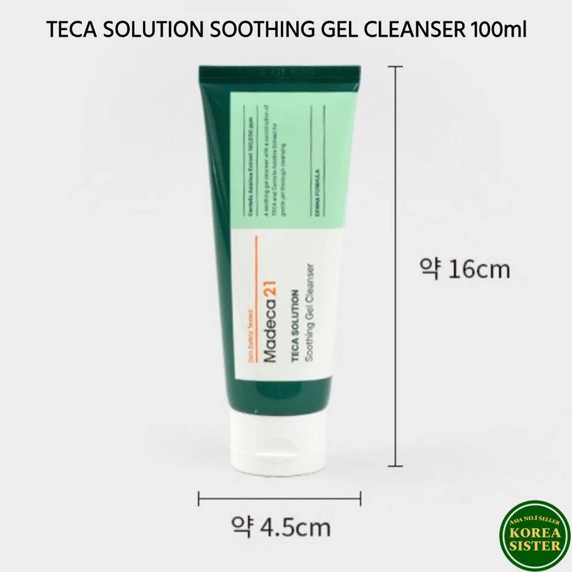 [Madeca21] Teca Solution Soothing Gel Cleanser 100ml - Image 3