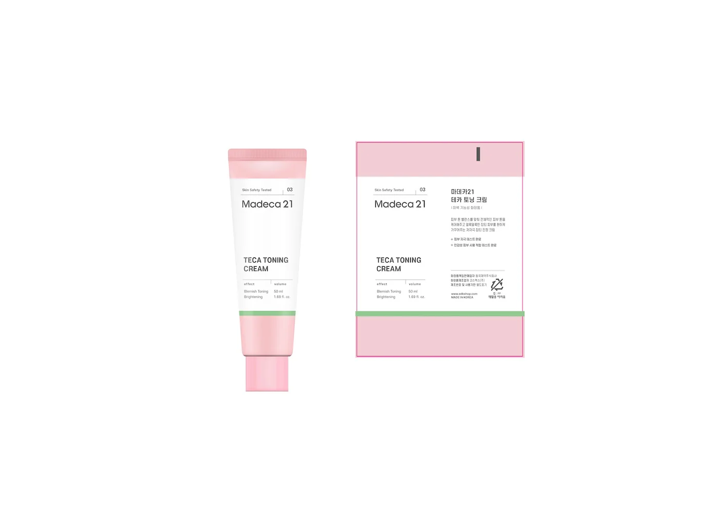 [Madeca21] Teca Toning Cream 50ml - Image 2