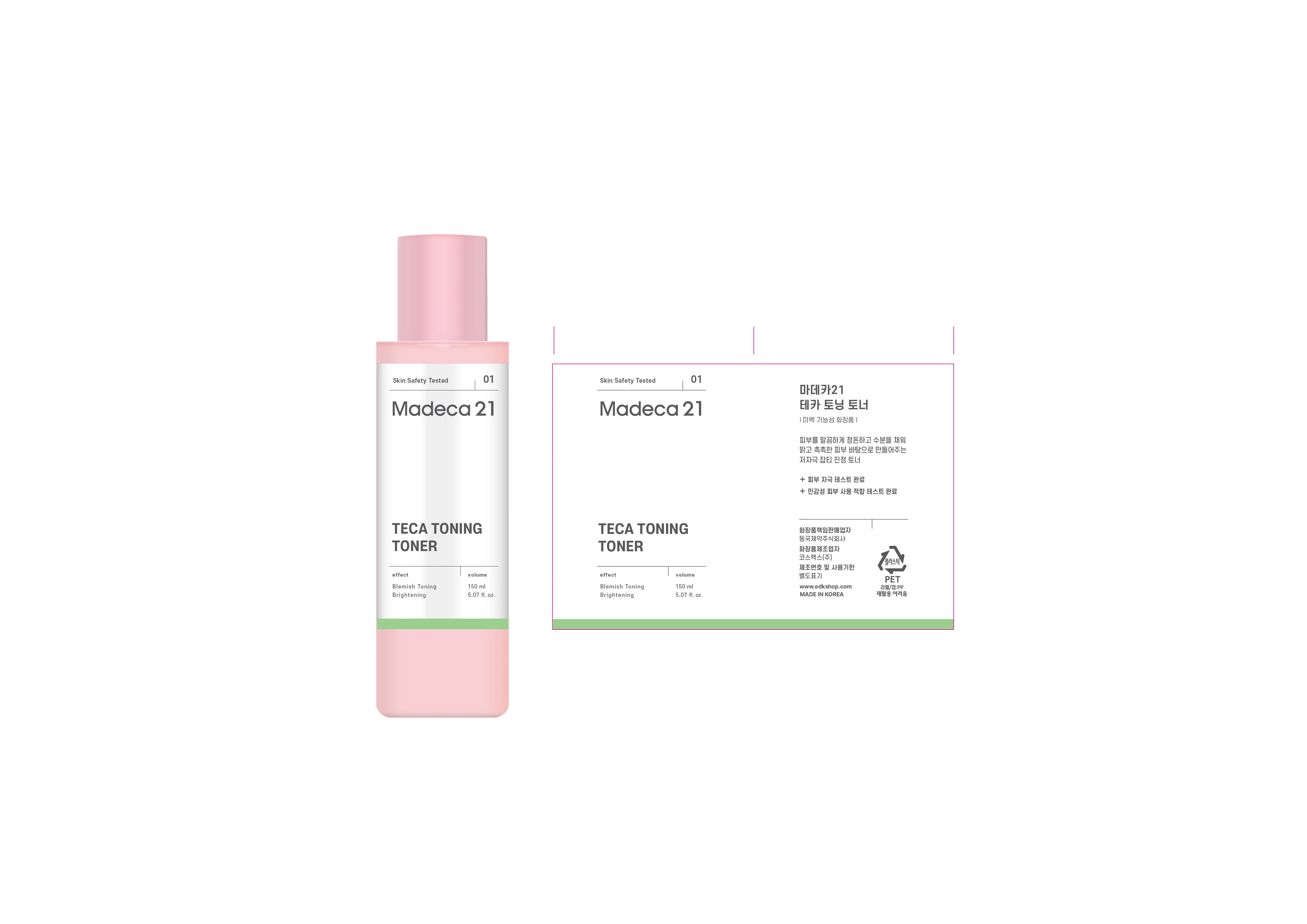 [Madeca21] Teca Toning Toner 150ml - Image 2