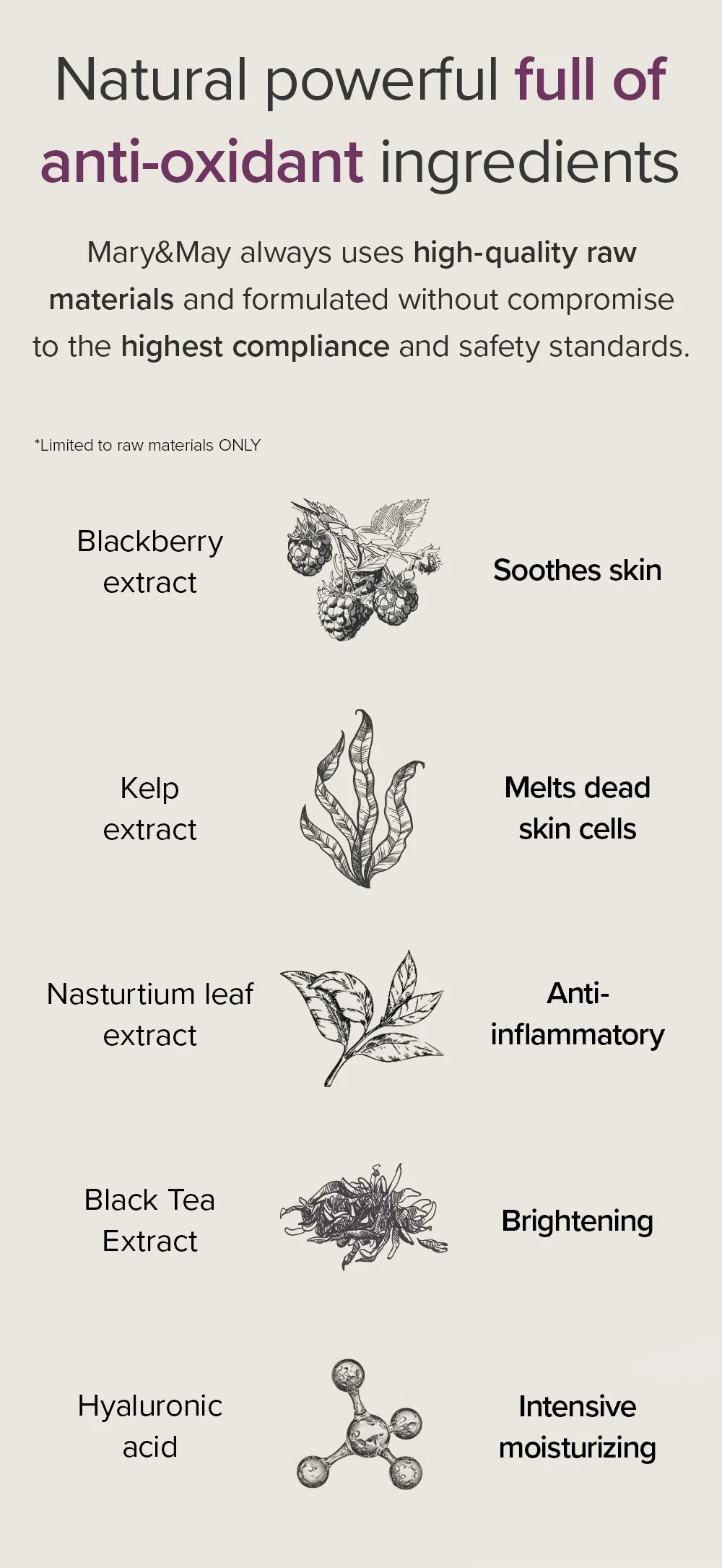 [Mary&May] Blackberry Complex Glow Wash off Pack 125g - Image 14