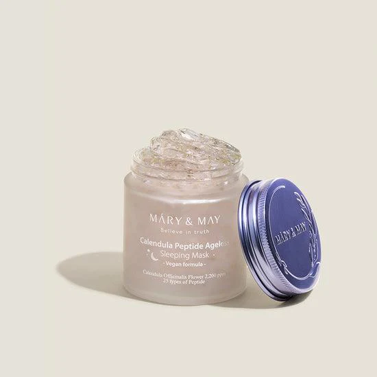 [Mary&May] Calendula Peptide Ageless Sleeping Mask 110g - Image 3