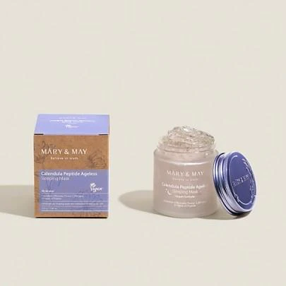 [Mary&May] Calendula Peptide Ageless Sleeping Mask 110g - Image 6