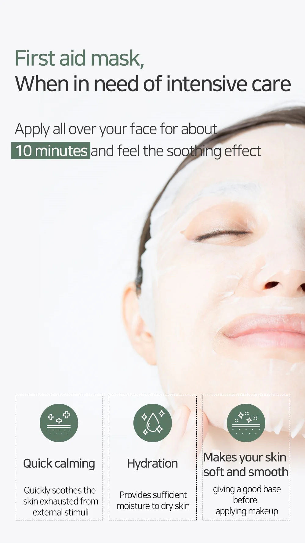 [Mary&May] Cica Houttuynia cordata Tea Tree Calming Mask Pack - 30 sheets - Image 11