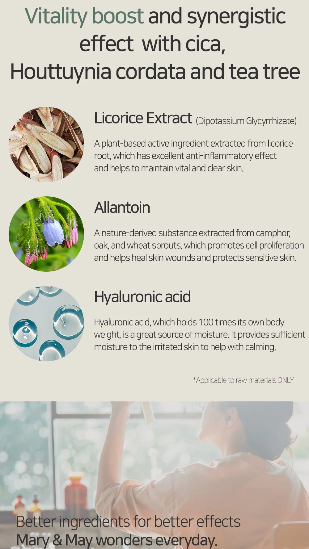 [Mary&May] Cica Houttuynia cordata Tea Tree Calming Mask Pack - 30 sheets - Image 13
