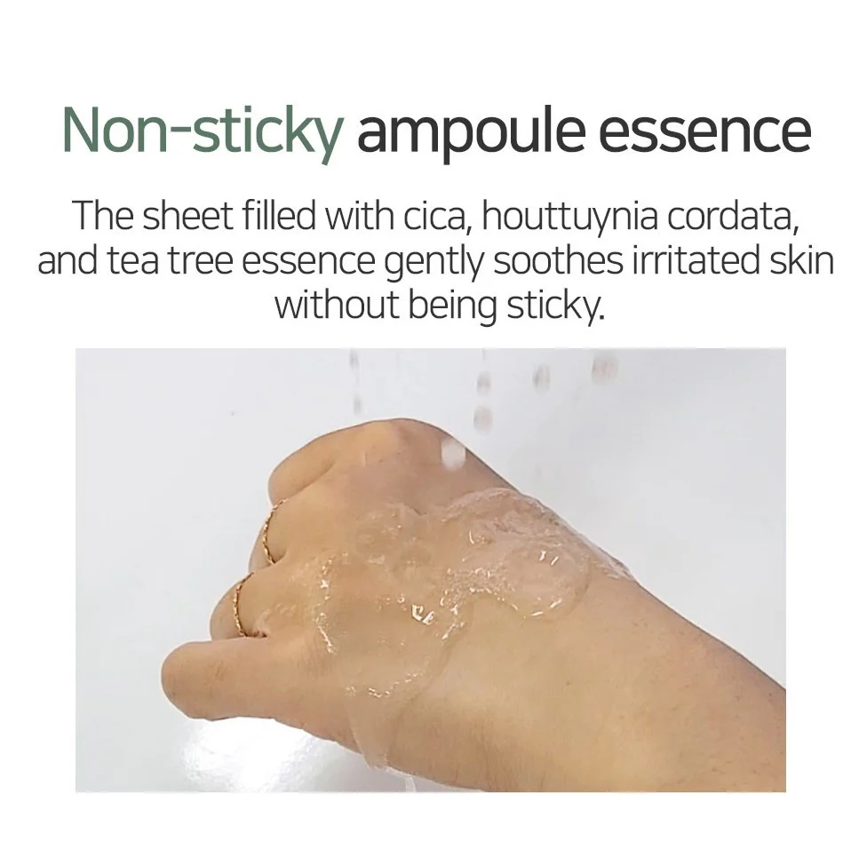 [Mary&May] Cica Houttuynia cordata Tea Tree Calming Mask Pack - 30 sheets - Image 18