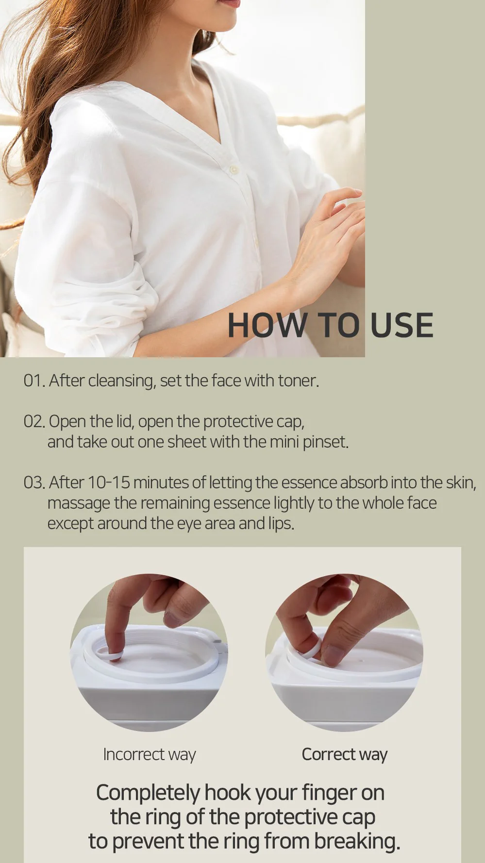 [Mary&May] Cica Houttuynia cordata Tea Tree Calming Mask Pack - 30 sheets - Image 19