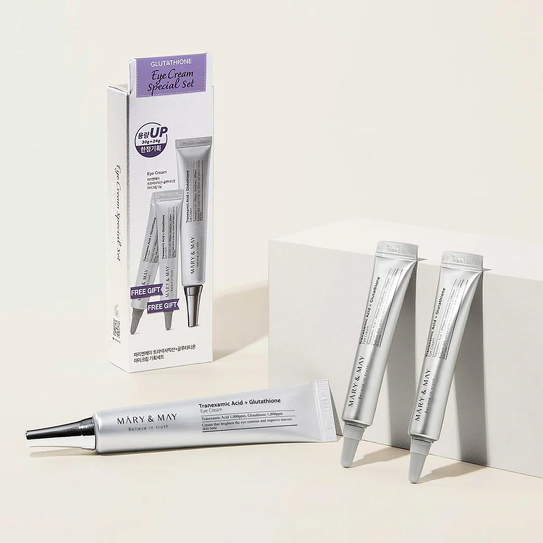 [Mary&May] Glutathione Eye Cream Special Set (30g+12g x2) - Image 3