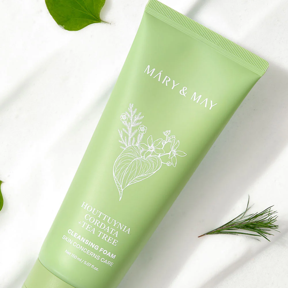 [Mary&May] Houttuynia Cordata + Tea Tree Cleansing Foam - 150ml - Image 12