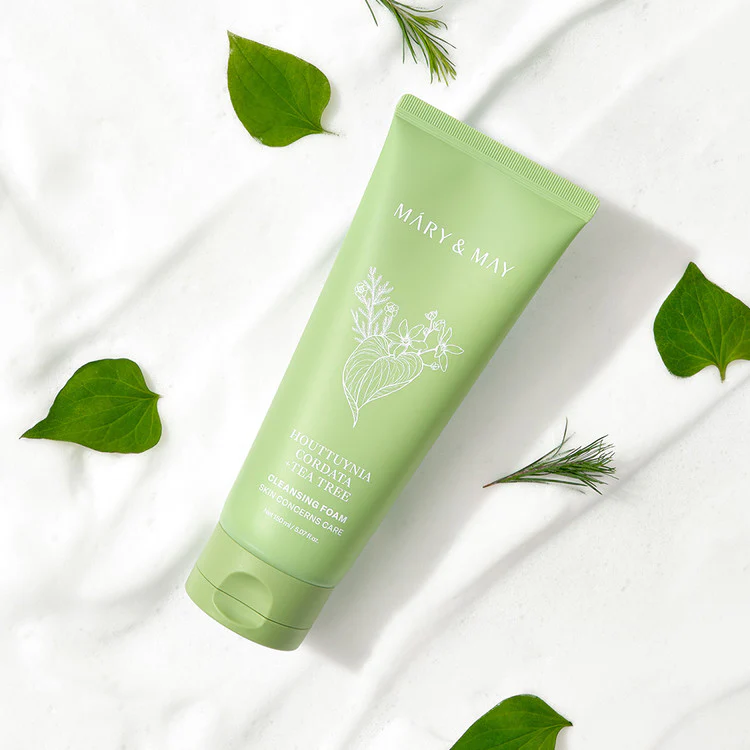 [Mary&May] Houttuynia Cordata + Tea Tree Cleansing Foam - 150ml - Image 4