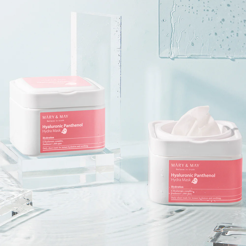 [Mary&May] Hyaluronic Panthenol Hydra Mask 30EA/400g - Image 4