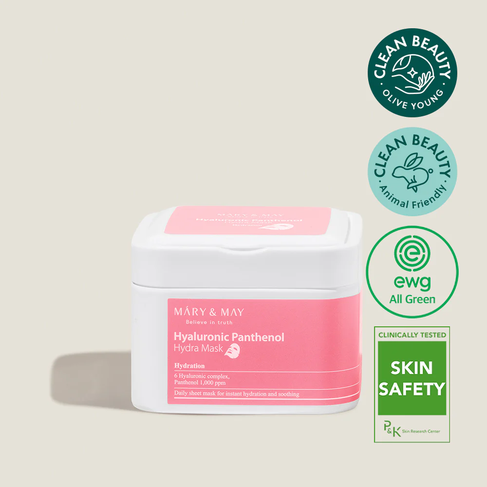 [Mary&May] Hyaluronic Panthenol Hydra Mask 30EA/400g - Image 5
