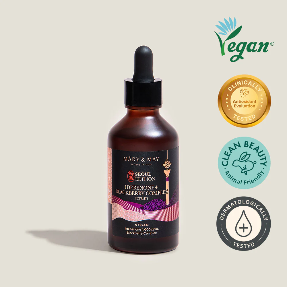 [Mary&May] Idebenone+Blackberry Complex Serum_80ml - Image 2