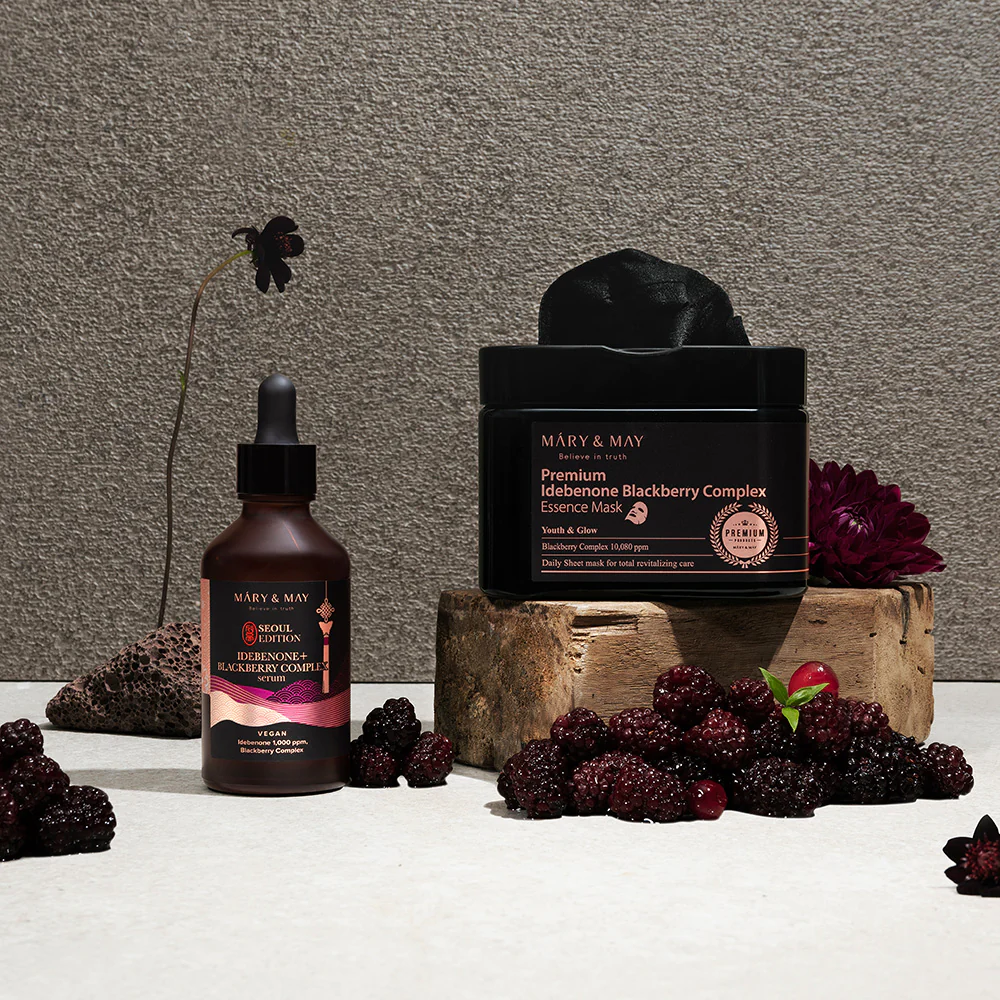 [Mary&May] Idebenone+Blackberry Complex Serum_80ml - Image 4