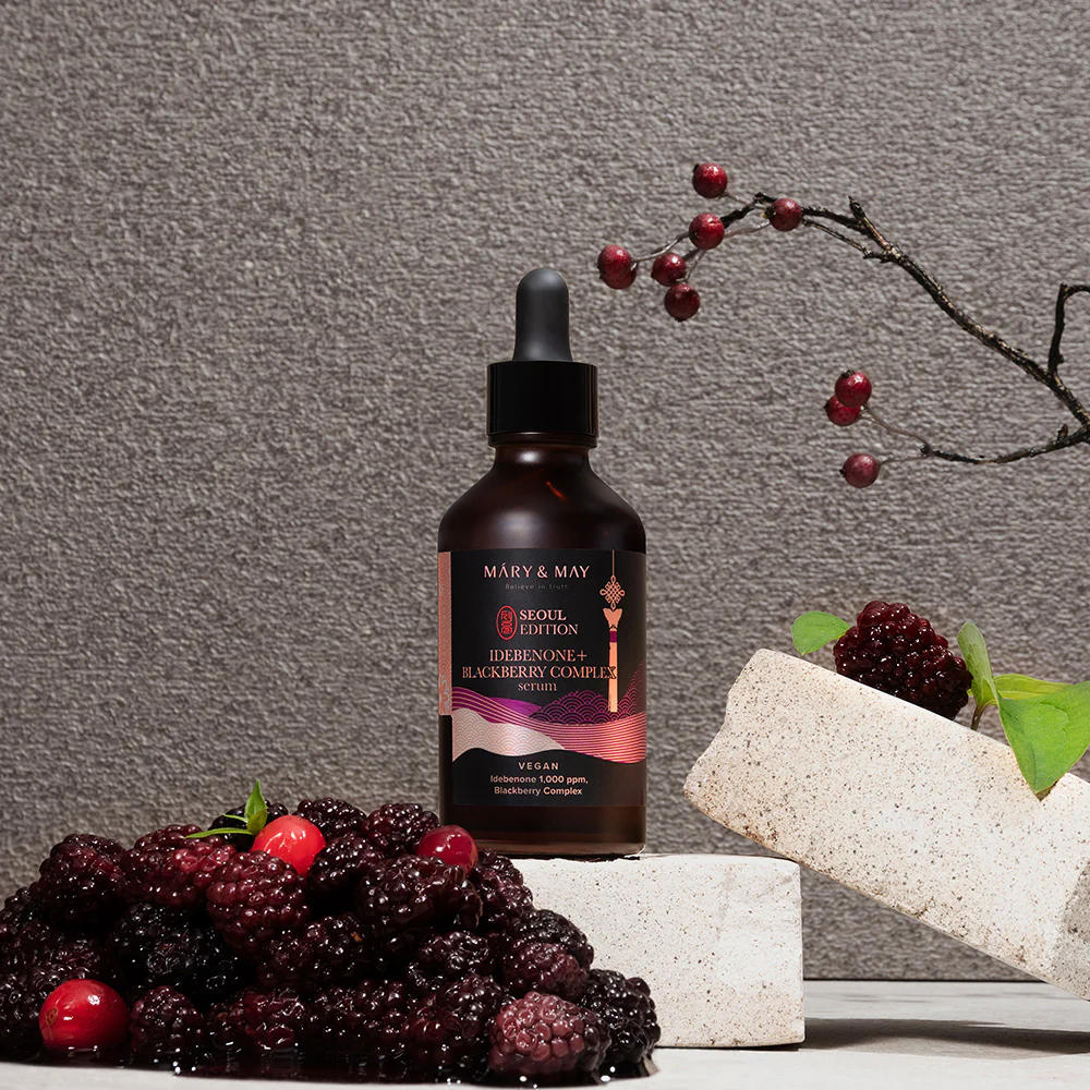 [Mary&May] Idebenone+Blackberry Complex Serum_80ml - Image 5