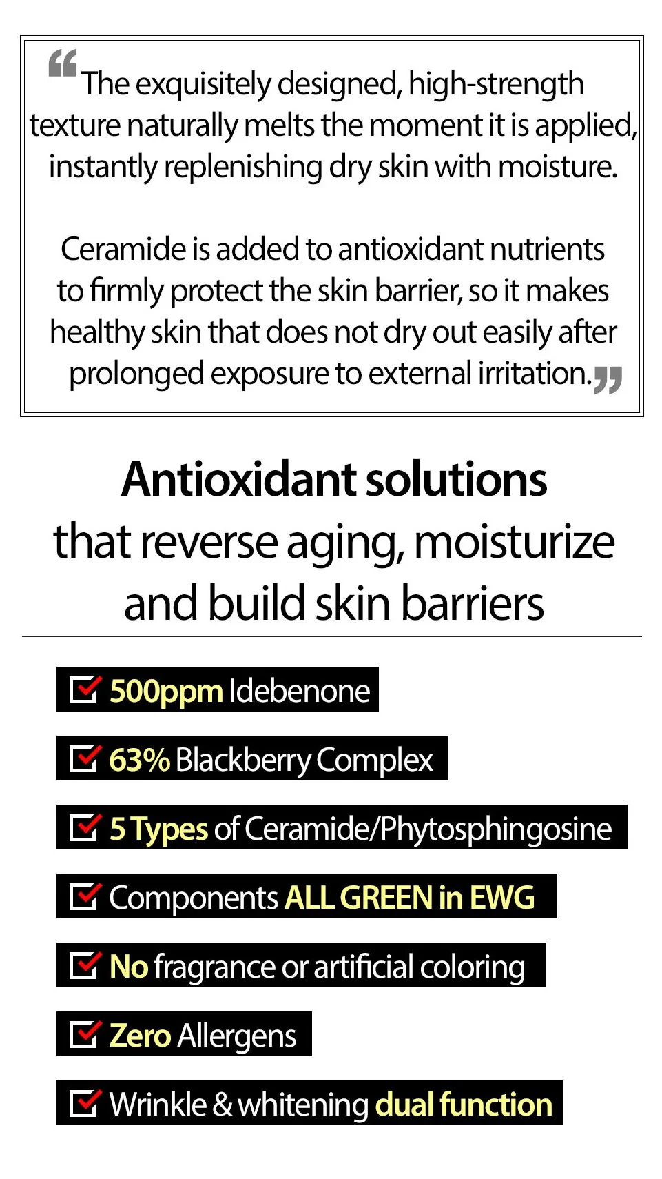 [Mary&May] Idebenone blackberry intense Cream - 70ml - Image 11