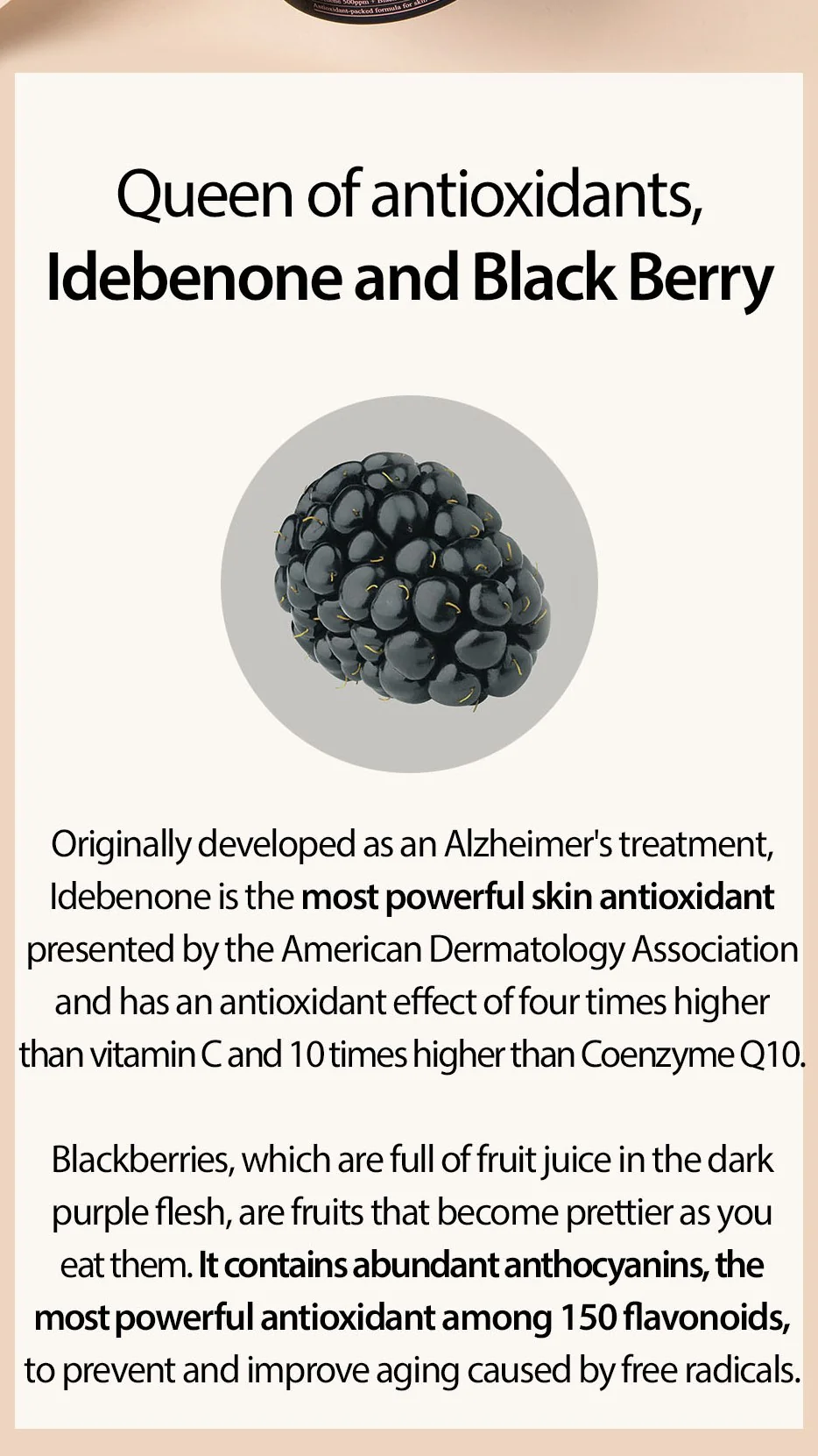 [Mary&May] Idebenone blackberry intense Cream - 70ml - Image 12