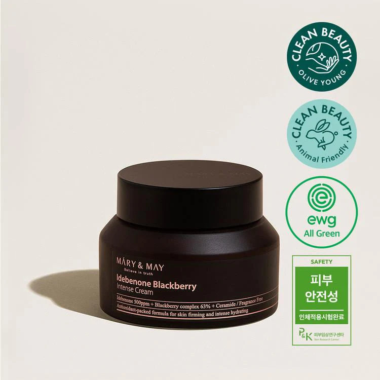[Mary&May] Idebenone blackberry intense Cream - 70ml - Image 2