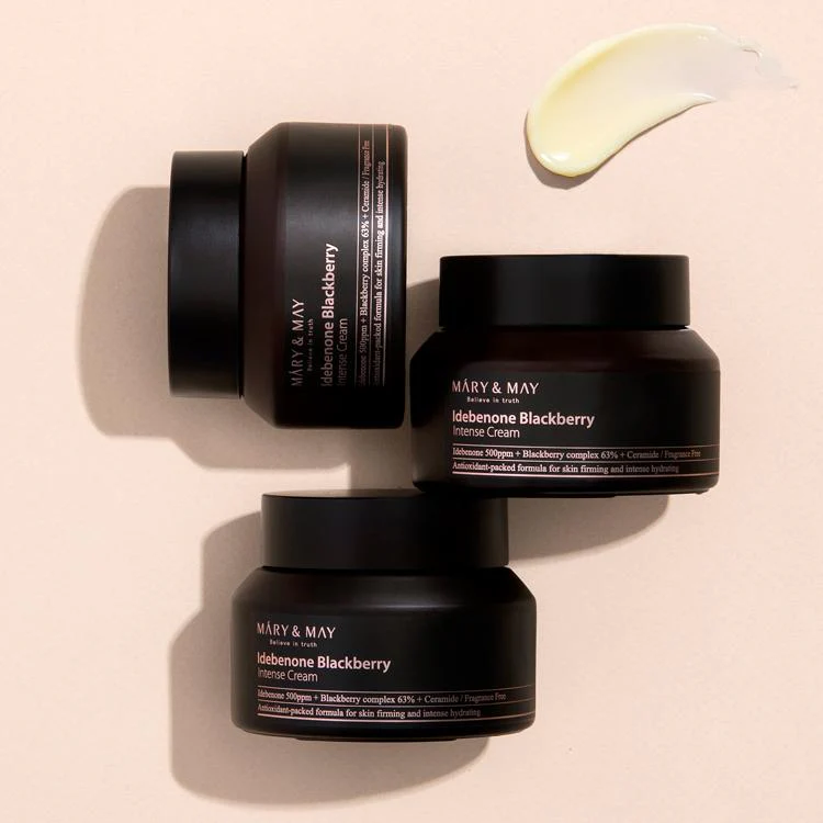 [Mary&May] Idebenone blackberry intense Cream - 70ml - Image 3