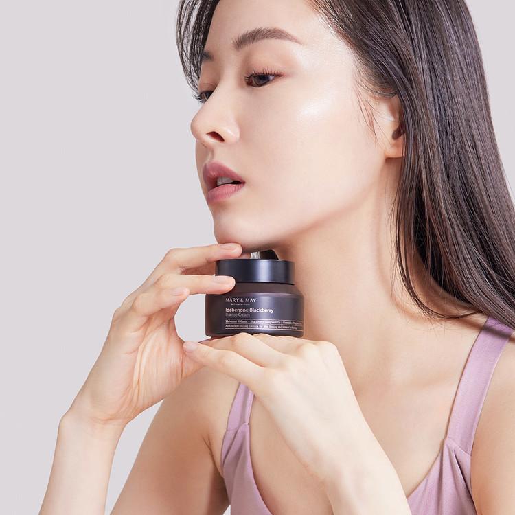 [Mary&May] Idebenone blackberry intense Cream - 70ml - Image 4