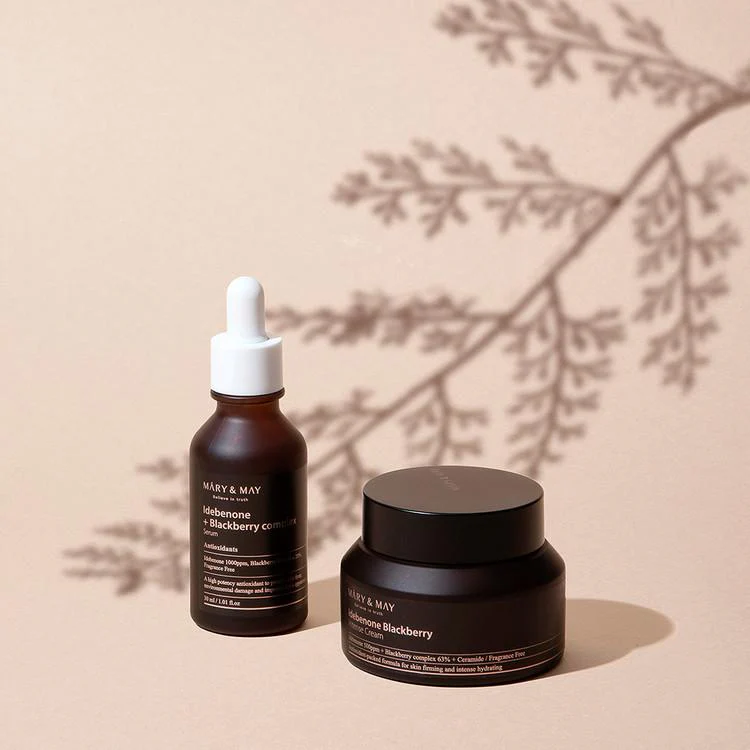 [Mary&May] Idebenone blackberry intense Cream - 70ml - Image 7