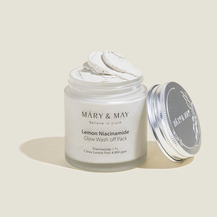 [Mary&May] Lemon Niacinamide Glow Wash Off Pack 125g - Image 5