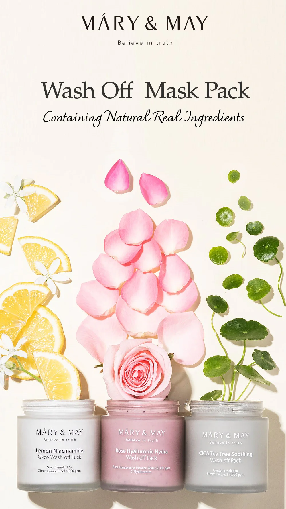 [Mary&May] Lemon Niacinamide Glow Wash Off Pack 125g - Image 7