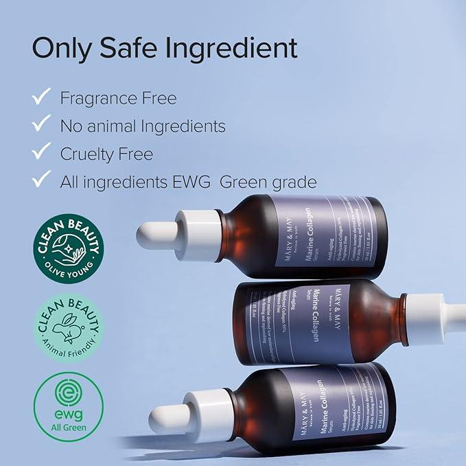 [Mary&May] Marine Collagen Serum 30ml - Image 7