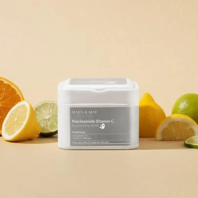 [Mary&May] Niacinamide Vitamin C Brightening Mask 30EA/400g - Image 5