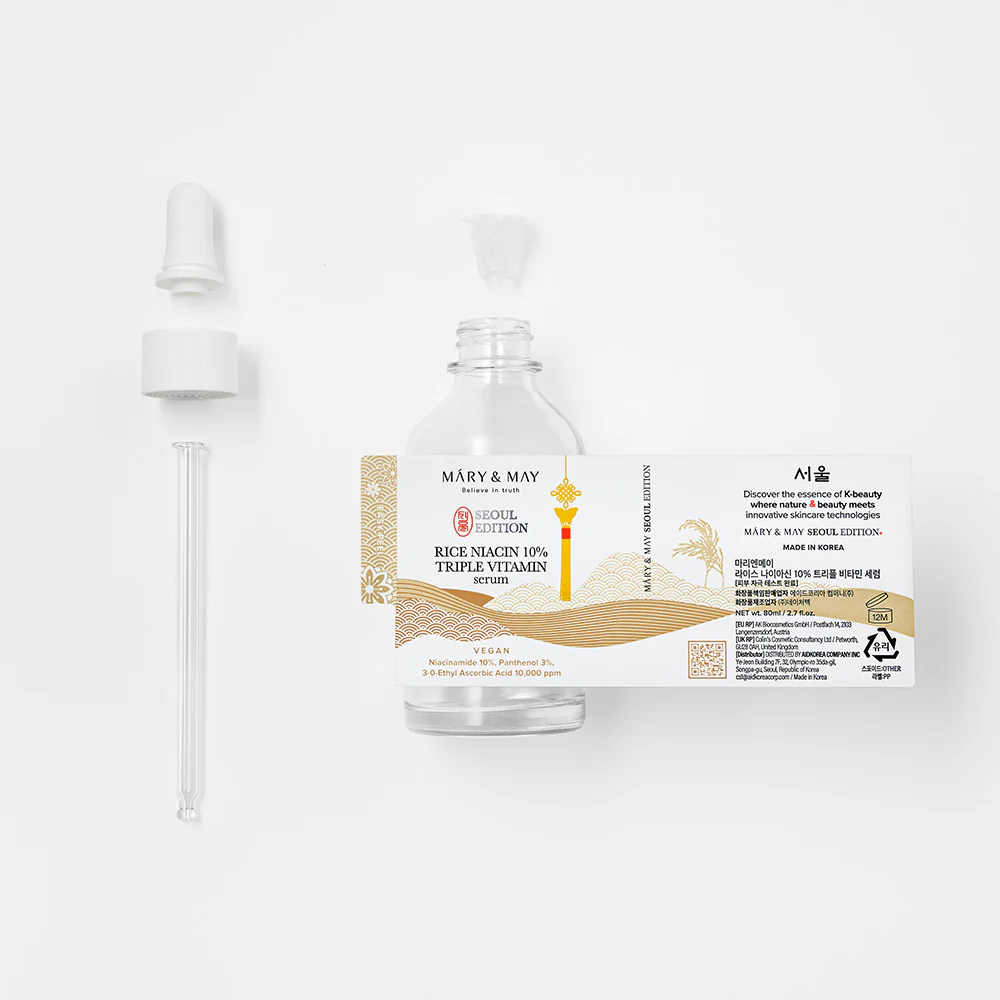 [Mary&May] Rice niacin 10% Triple Vitamin Serum 80ml - Image 5