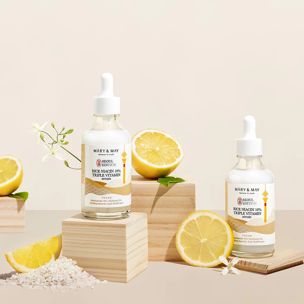 [Mary&May] Rice niacin 10% Triple Vitamin Serum 80ml - Image 6