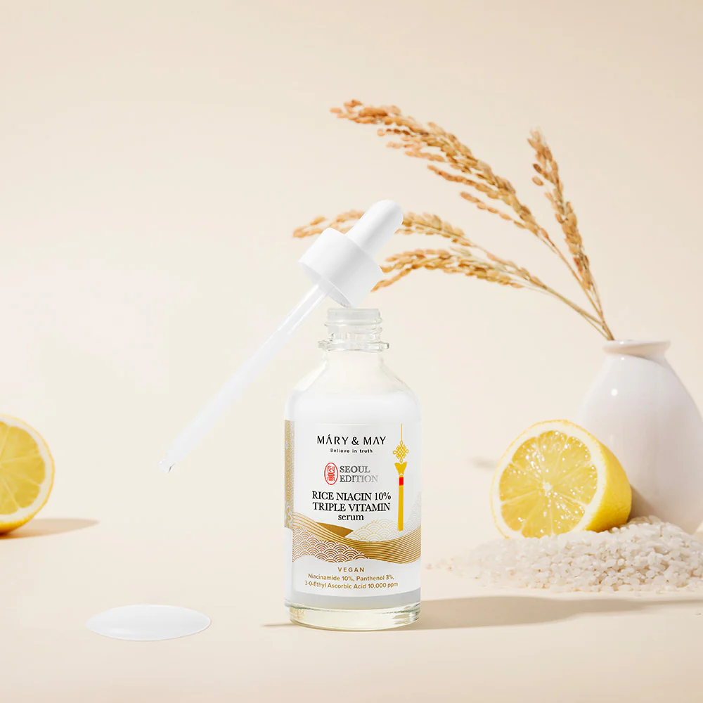 [Mary&May] Rice niacin 10% Triple Vitamin Serum 80ml - Image 7