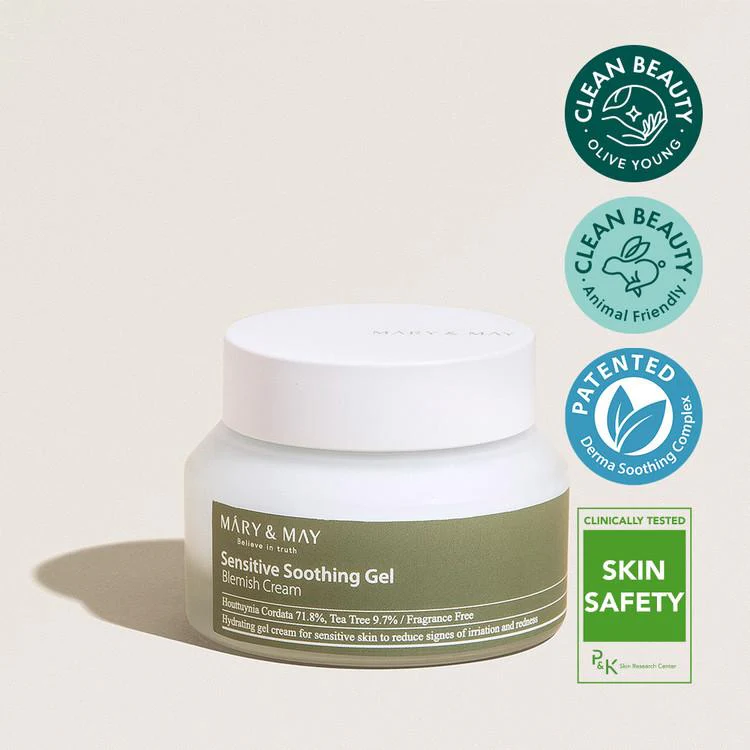 [Mary&May] Sensitive Soothing Gel Cream 70g - Image 19