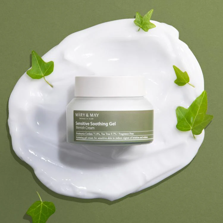 [Mary&May] Sensitive Soothing Gel Cream 70g - Image 2
