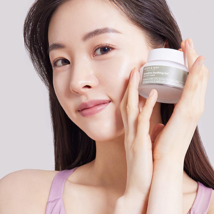 [Mary&May] Sensitive Soothing Gel Cream 70g - Image 4