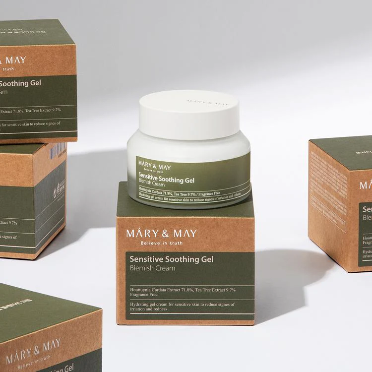 [Mary&May] Sensitive Soothing Gel Cream 70g - Image 6