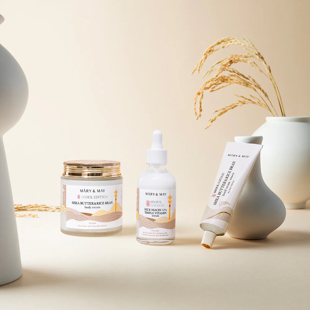 [Mary&May] Shea Butter & Rice Bran Body Cream 250ml - Image 7