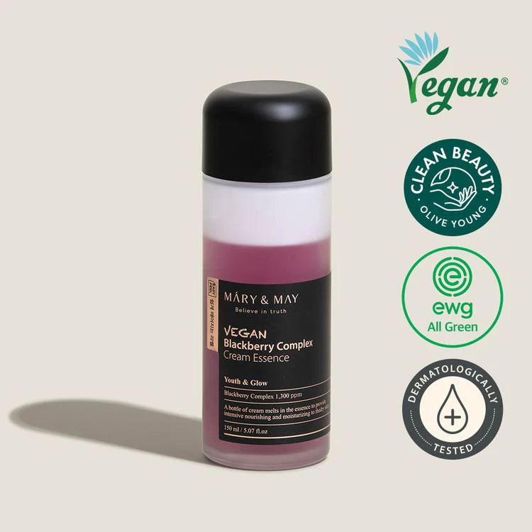 [Mary&May] Vegan Blackberry Complex Cream Essence 140ml - Image 20