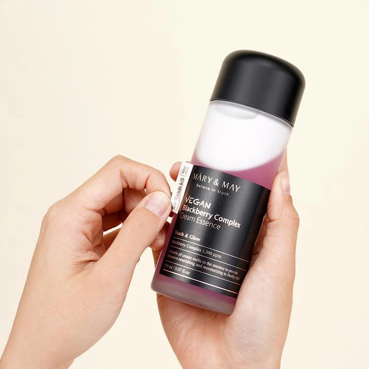 [Mary&May] Vegan Blackberry Complex Cream Essence 140ml - Image 3