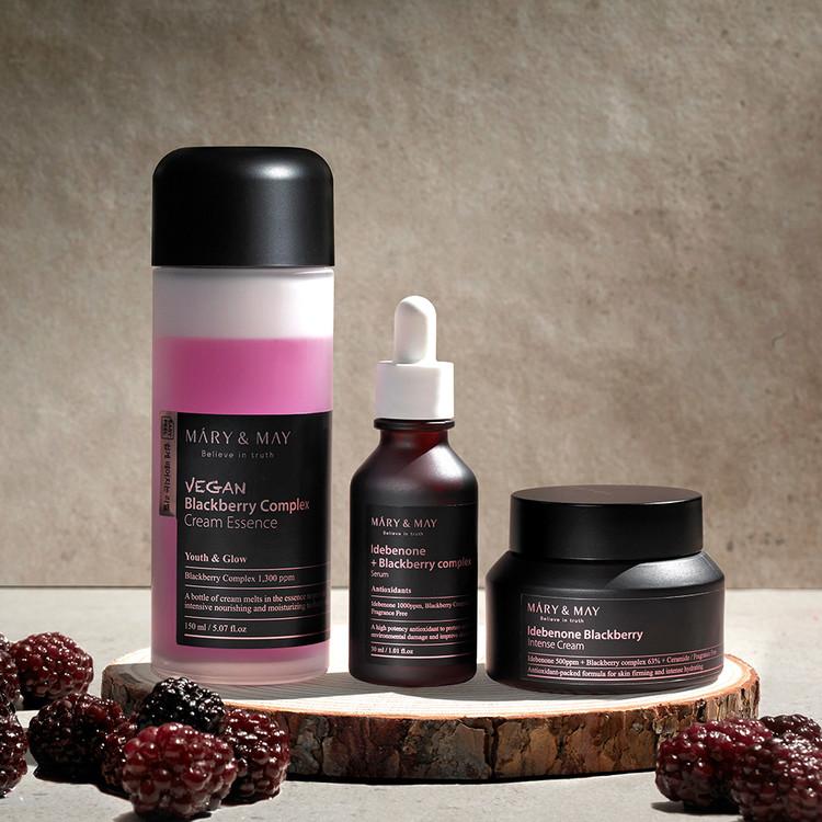 [Mary&May] Vegan Blackberry Complex Cream Essence 140ml - Image 7
