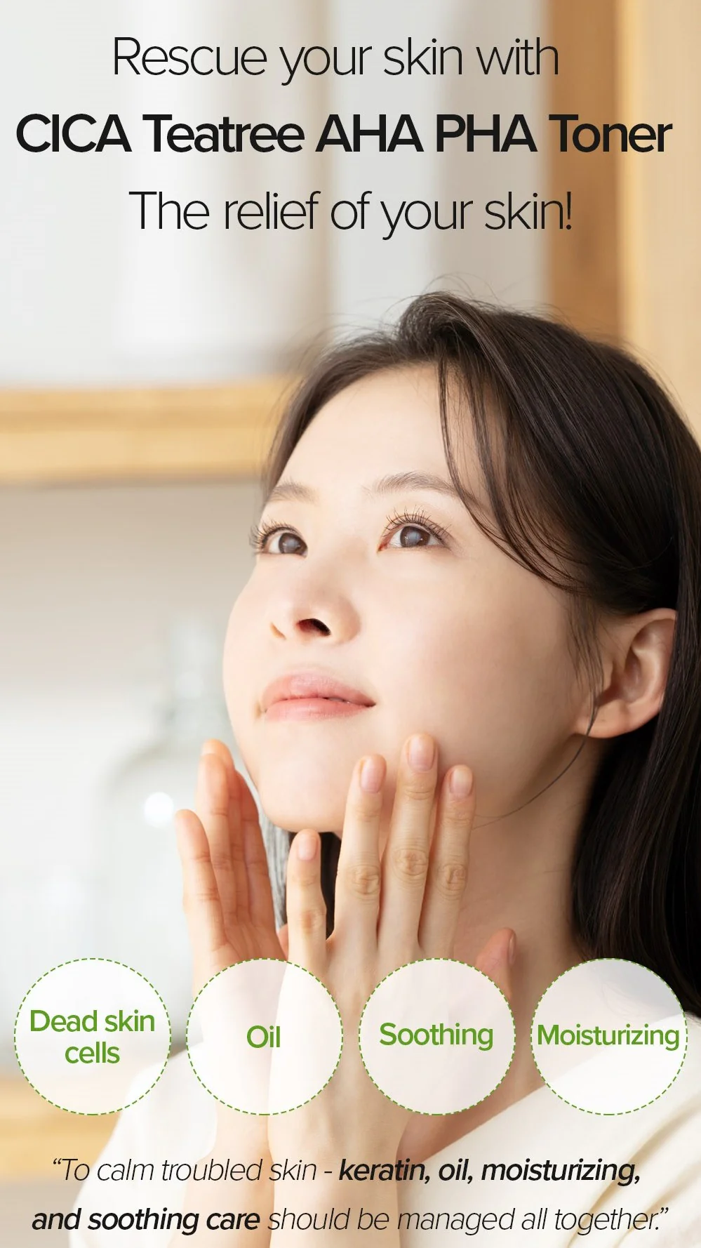 [Mary&May] Vegan CICA Tea Tree AHA PHA Blemish Toner - 200ml - Image 10