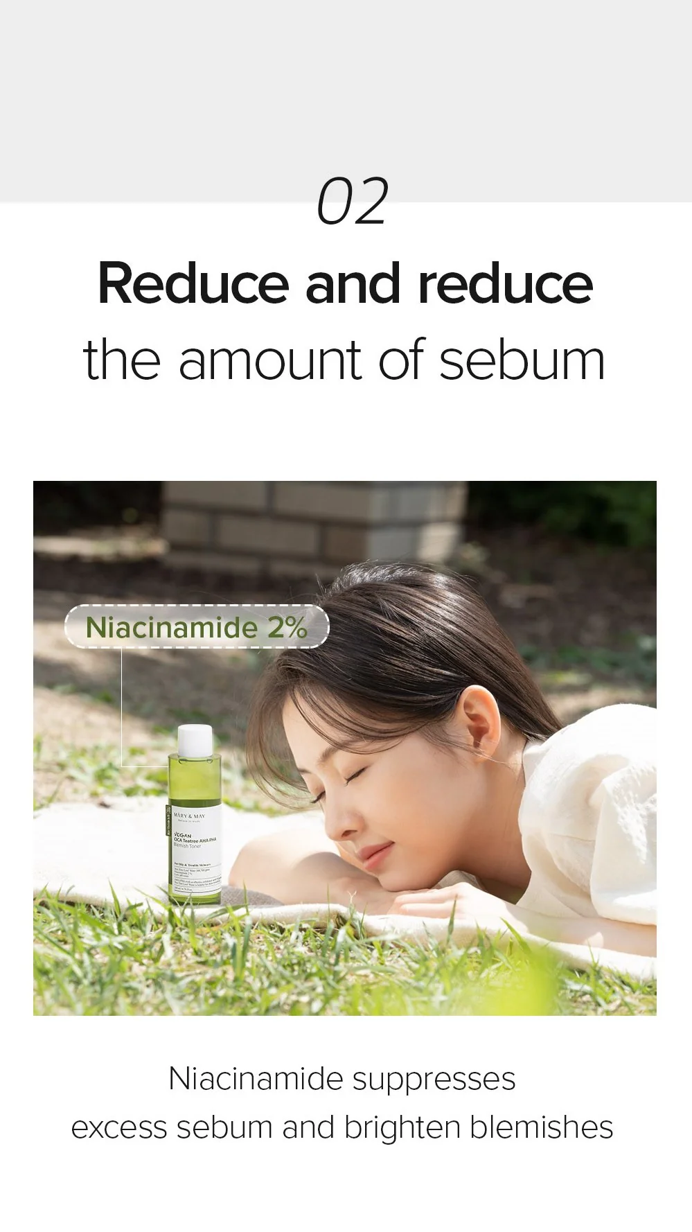 [Mary&May] Vegan CICA Tea Tree AHA PHA Blemish Toner - 200ml - Image 13