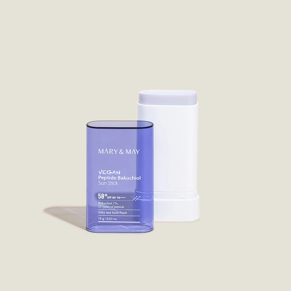 [Mary&May] Vegan Peptide Bakuchiol Sun Stick SPF50+ PA++++ 18g - Image 11