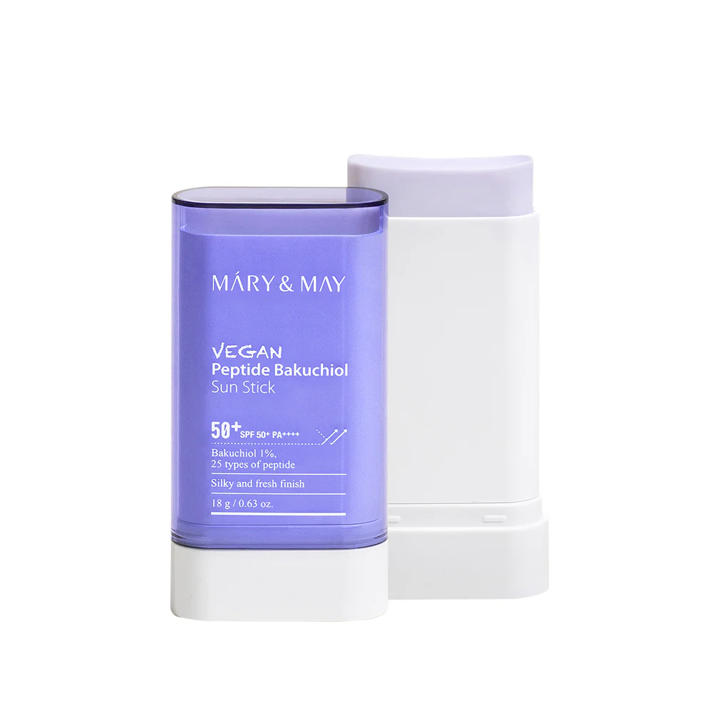 [Mary&May] Vegan Peptide Bakuchiol Sun Stick SPF50+ PA++++ 18g - Image 13