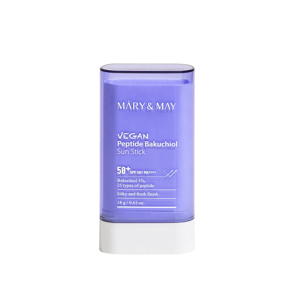 [Mary&May] Vegan Peptide Bakuchiol Sun Stick SPF50+ PA++++ 18g - Image 14
